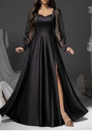 پیراهن زنانه مجلسی و شب ماکسی مدل ییلدیز