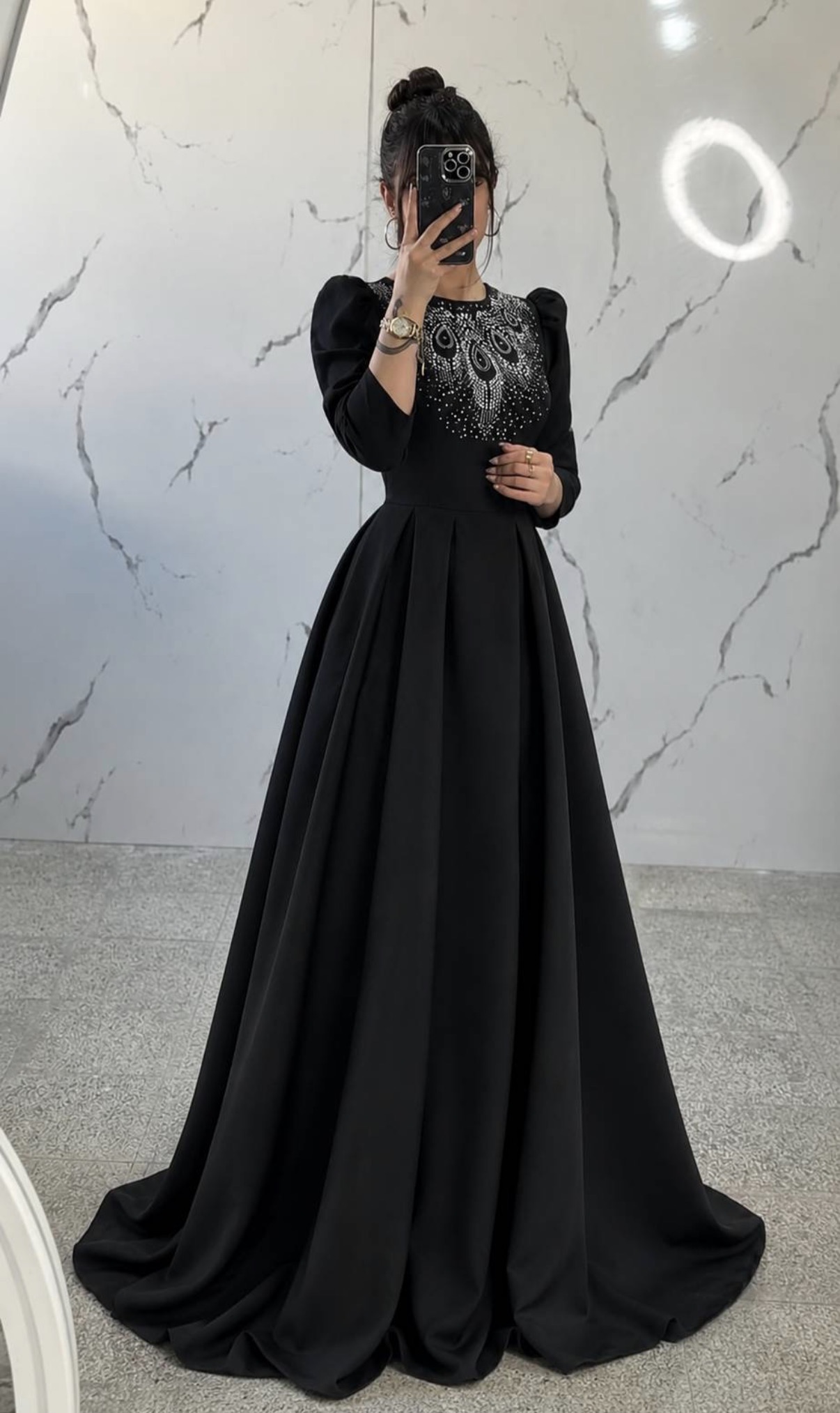 پیراهن زنانه مجلسی و شب ماکسی مدل هلیا