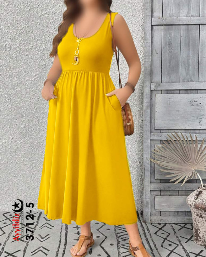 پیراهن / زیر سارافون/ راحتی زنانه سایز بزرگ کد 3712