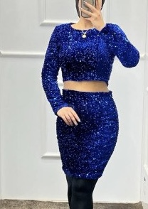 نیم تنه/ کراپ دامن دخترانه/ زنانه شیک مجلسی مدل سوین