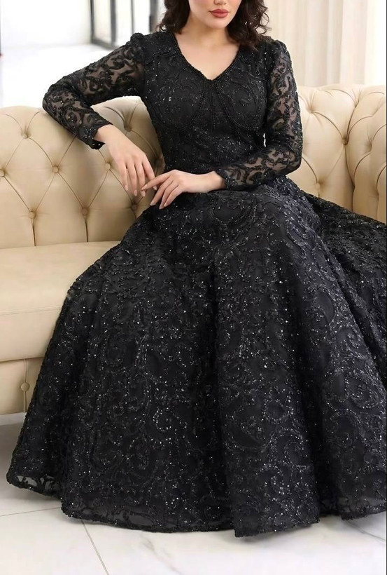پیراهن مجلسی زنانه و شب ماکسی مدل سارا مزونی (اقساطی)