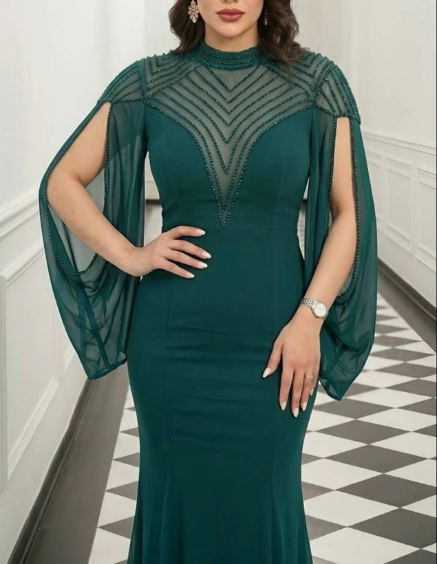 پیراهن مجلسی زنانه و شب ماکسی مدل مایا