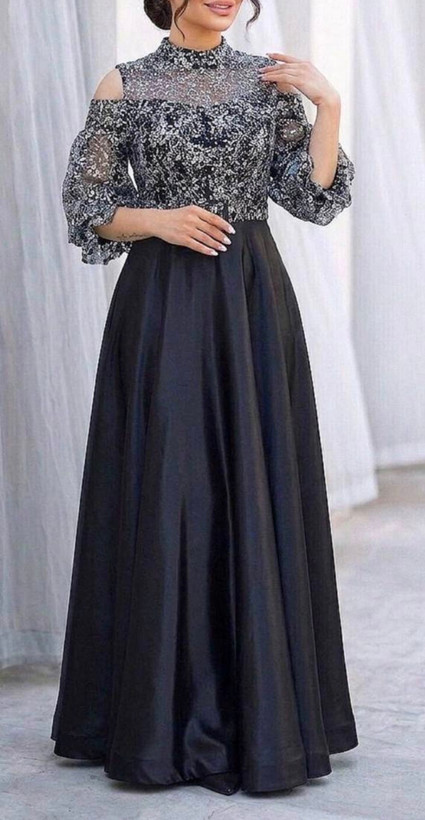 پیراهن مجلسی زنانه و شب ماکسی مدل پروانه