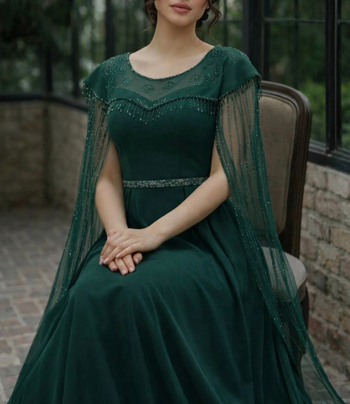 پیراهن مجلسی زنانه و شب ماکسی مدل ملیکا