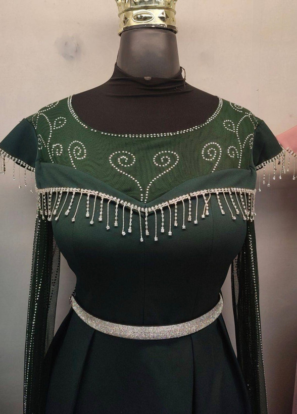 پیراهن مجلسی زنانه و شب ماکسی مدل ملیکا