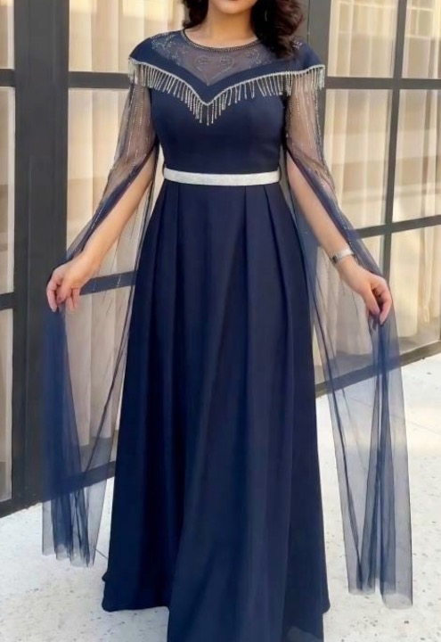 پیراهن مجلسی زنانه و شب ماکسی مدل فرشته ۳