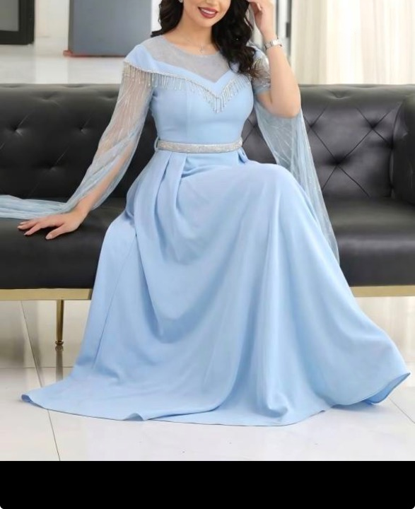 پیراهن مجلسی زنانه و شب ماکسی مدل فرشته ۳