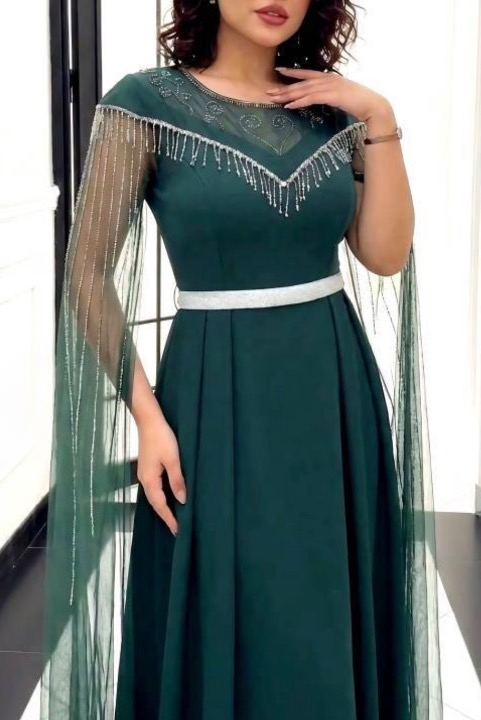 پیراهن مجلسی زنانه و شب ماکسی مدل فرشته ۳