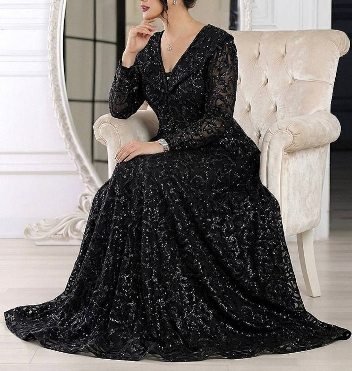 پیراهن مجلسی زنانه و شب ماکسی مدل سایه