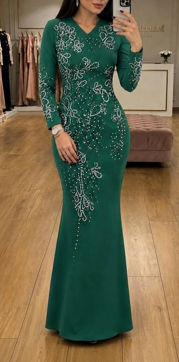 پیراهن مجلسی زنانه و شب ماکسی مدل ساناز