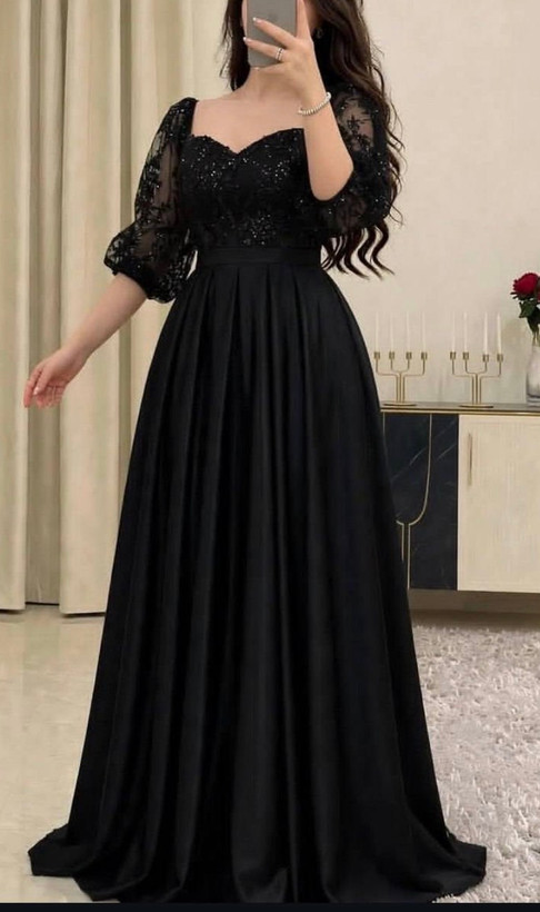 پیراهن مجلسی زنانه و شب ماکسی مدل گیسوم سایز بزرگ