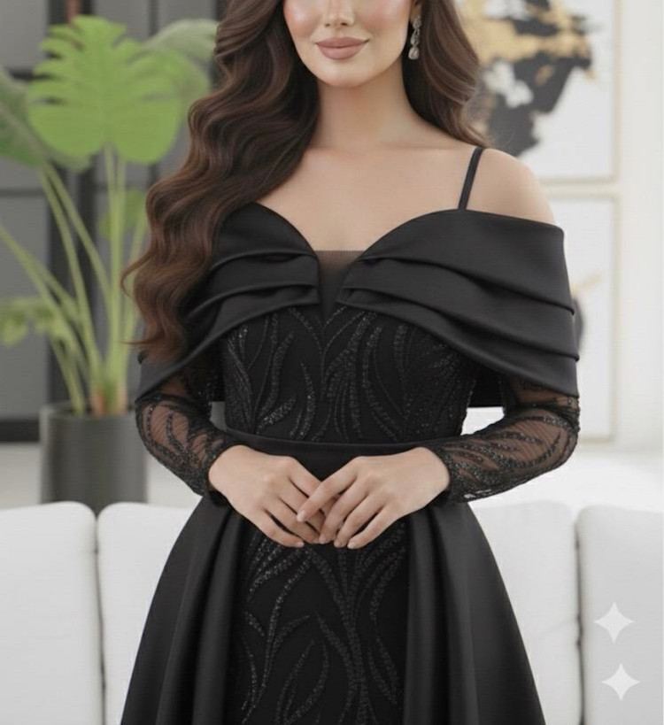 پیراهن مجلسی زنانه و شب ماکسی مدل دو دامنه گلرخ