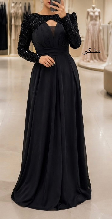 لباس مجلسی و شب ماکسی مدل هیلی