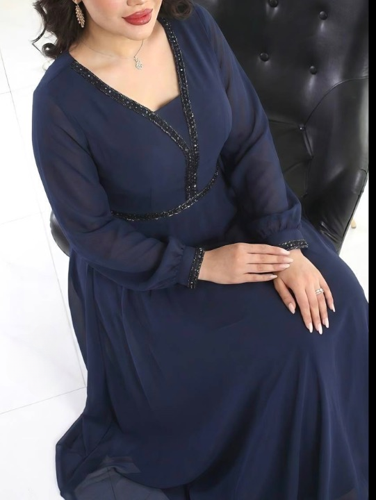 پیراهن مجلسی زنانه و ماکسی و شب مدل بانو سایز بزرگ