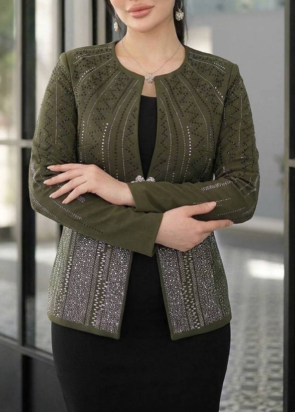 کت و سارافن زنانه مجلسی و شیک کار شده مدل هدیه سایز بزرگ