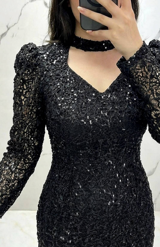پیراهن مجلسی زنانه و شب ماکسی مدل کلارا۳