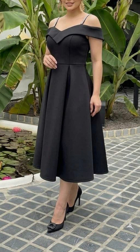 پیراهن زنانه مجلسی و شب میدی مدل شیما
