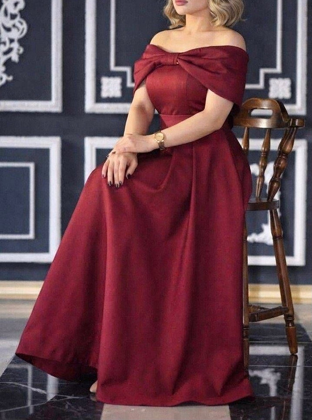 لباس مجلسی زنانه و ماکسی شب مدل پاپیون