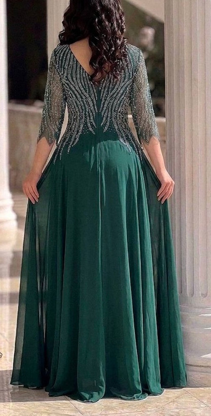 پیراهن مجلسی زنانه و شب ماکسی مدل دلبر سایز بزرگ