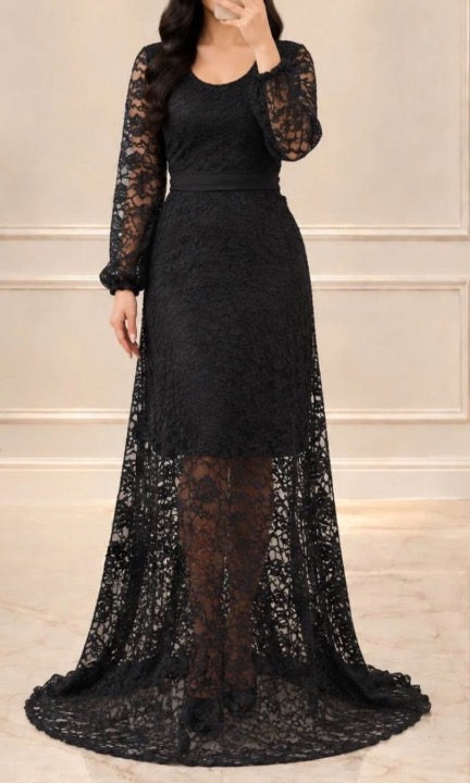 لباس مجلسی و شب ماکسی مدل لیونا