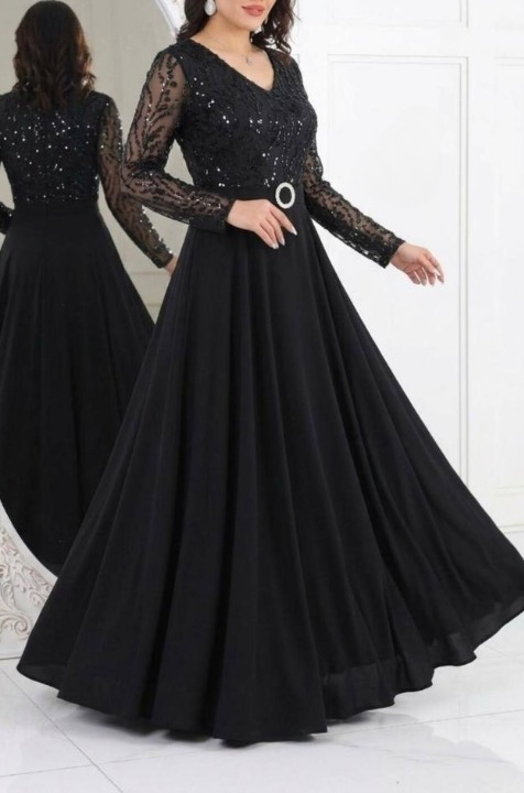 پیراهن مجلسی زنانه و ماکسی و شب مدل چیچک سایز بزرگ