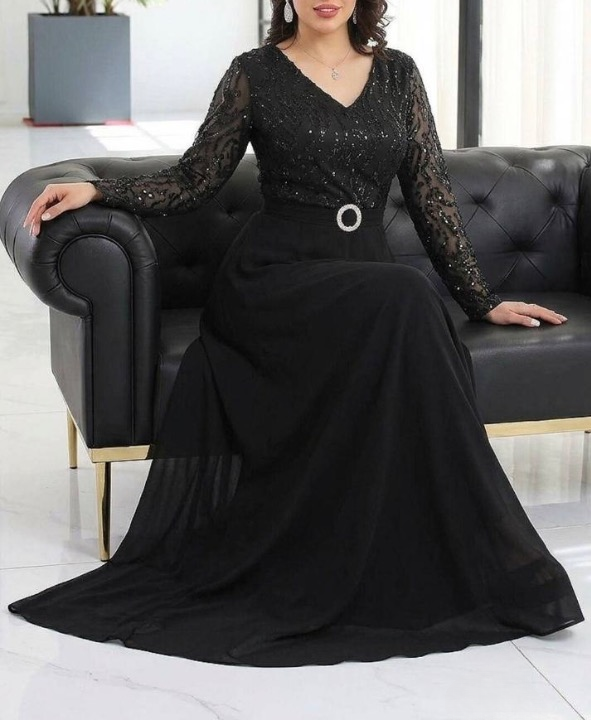 پیراهن مجلسی زنانه و ماکسی و شب مدل چیچک سایز بزرگ