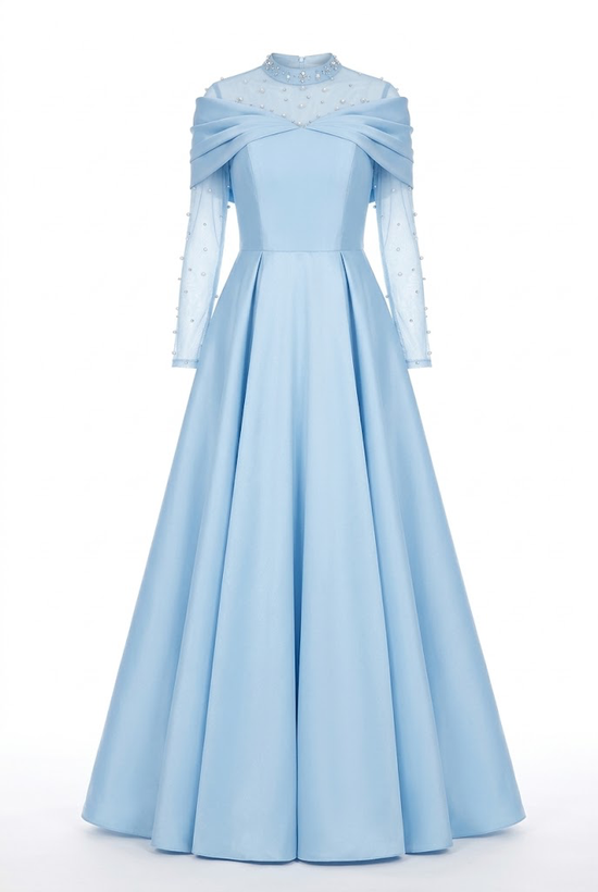 پیراهن مجلسی زنانه و شب ماکسی مدل مایا شیک (اقساطی)