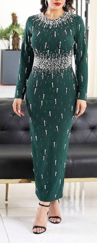 پیراهن مجلسی زنانه و ماکسی و شب مدل صبا ۳