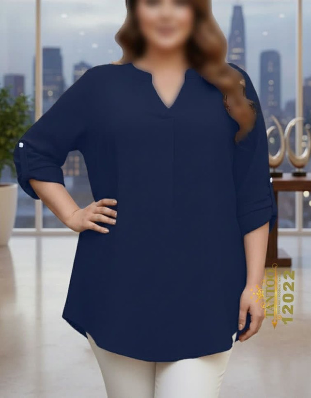 شومیز زنانه ترکیبی مجلسی سایز بزرگ کد ۱۲۰۲۲